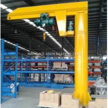Wharf Mine Warehouse Slewing Column Mounted Jib Crane